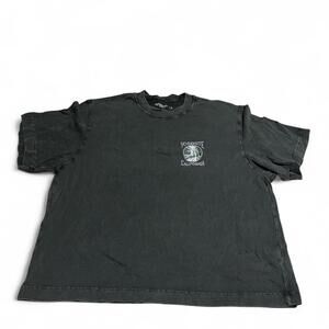 Abercrombie & Fitch National Parks Yosemite back print acid wash crop t-shirt